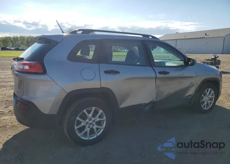 2015 Jeep Cherokee Sport из США, поврежденный, VIN 1C4PJLAB2FW711475